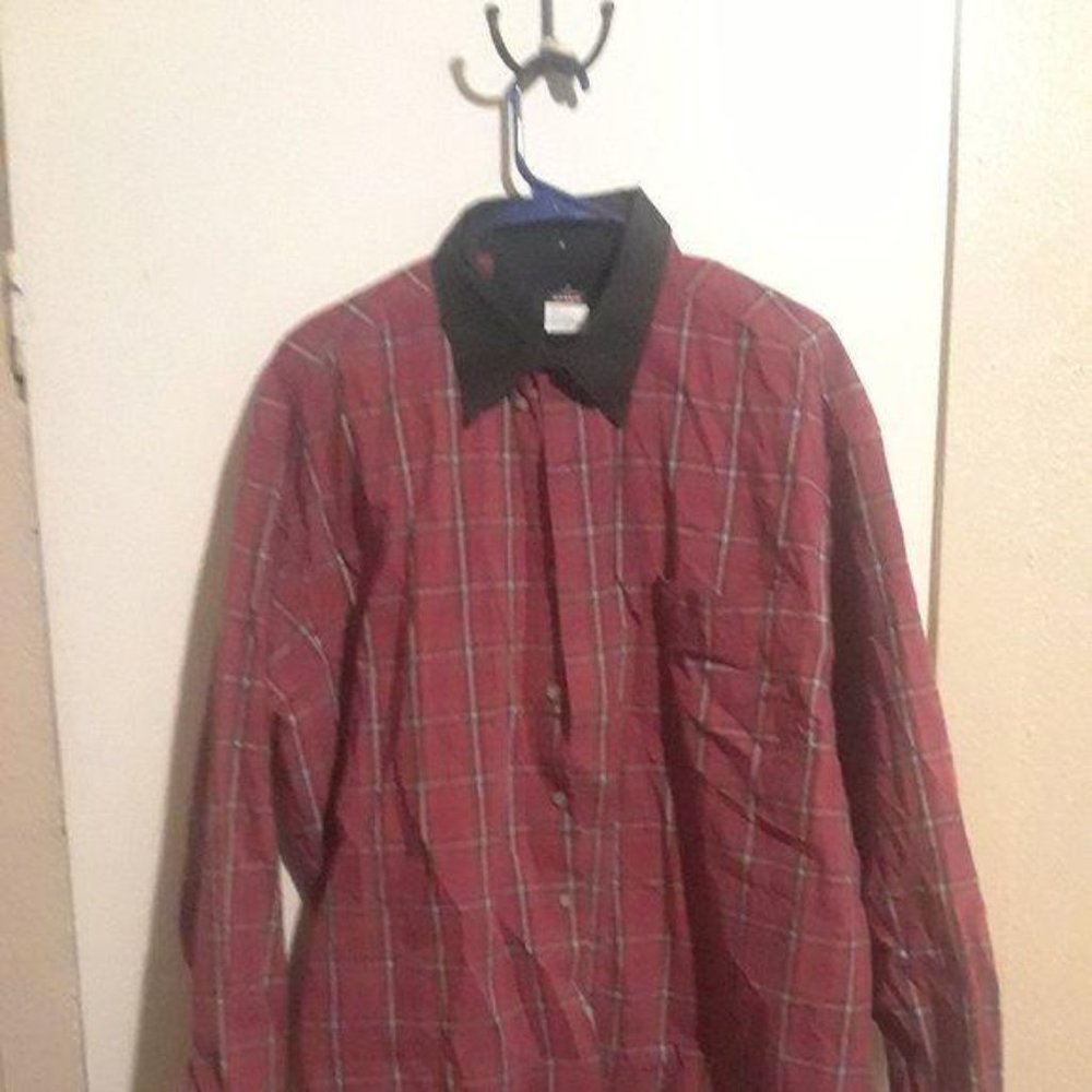PBR Long Sleeve button down Men’s shirt SIze XL